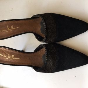 Women's Nicole Miller Suede Heels EU 38 US 7.5/8